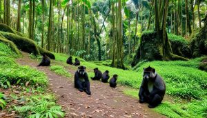 wisata monyet di pemalang